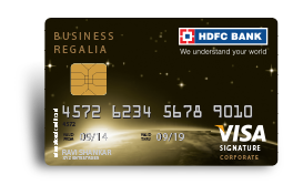 HDFC Bank Business Regalia Credit Card